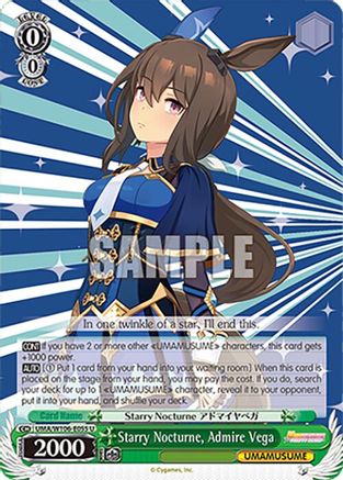 Image of Starry Nocturne, Admire Vega (UMA/W106-E055) - Umamusume: Pretty Derby
