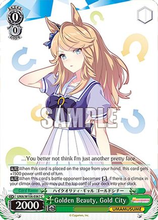 Image of Golden Beauty, Gold City (UMA/W106-E067) - Umamusume: Pretty Derby