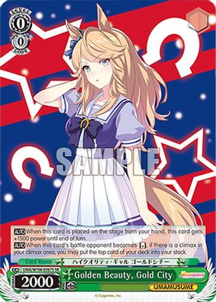 Image of Golden Beauty, Gold City (SR) (UMA/W106-E067S) - Umamusume: Pretty Derby