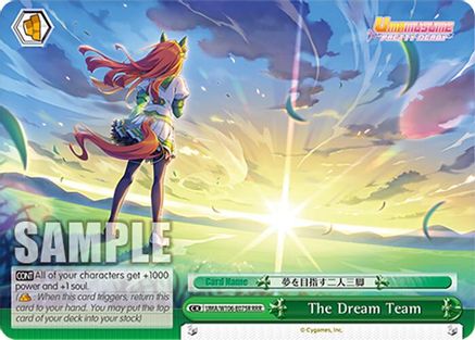 Image of The Dream Team (RRR) (UMA/W106-E075R) - Umamusume: Pretty Derby