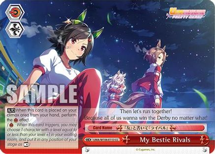 Image of My Bestie Rivals (CC) (UMA/W106-E113) - Umamusume: Pretty Derby