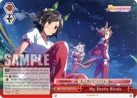 Image of My Bestie Rivals (RRR) (UMA/W106-E113R) - Umamusume: Pretty Derby