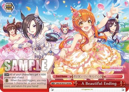 Image of A Beautiful Ending (RRR) (UMA/W106-E115R) - Umamusume: Pretty Derby