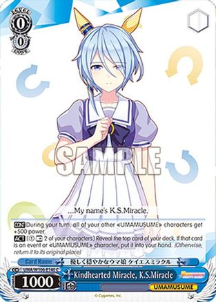 Image of Kindhearted Miracle, K.S.Miracle (UMA/W106-E140) - Umamusume: Pretty Derby