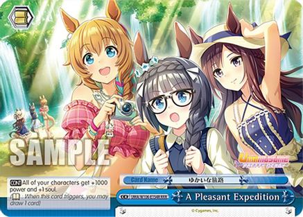 Image of A Pleasant Expedition (RRR) (UMA/W106-E154R) - Umamusume: Pretty Derby