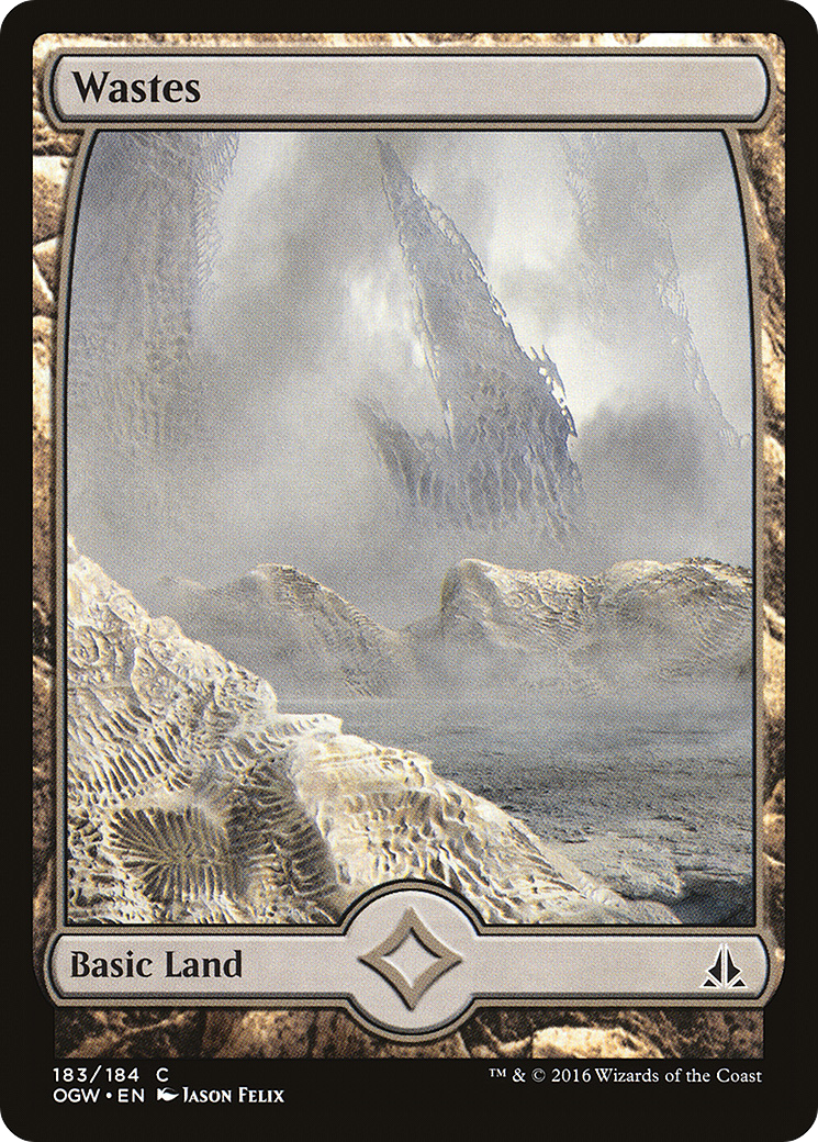 Image of Wastes (183) - Full Art (OGW-183) - Oath of the Gatewatch