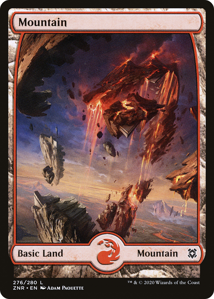 Image of Mountain (276) - Full Art (ZNR-276) - Zendikar Rising: (Full Art)