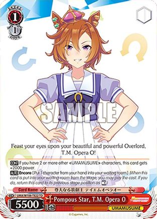 Image of Pompous Star, T.M. Opera O (UMA/W106-TE22) - Umamusume: Pretty Derby