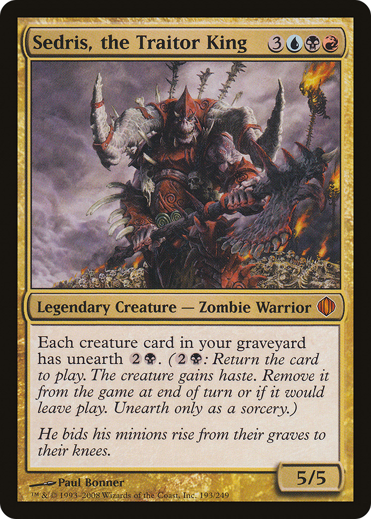 Image of Sedris, the Traitor King (ALA-193) - Shards of Alara Foil