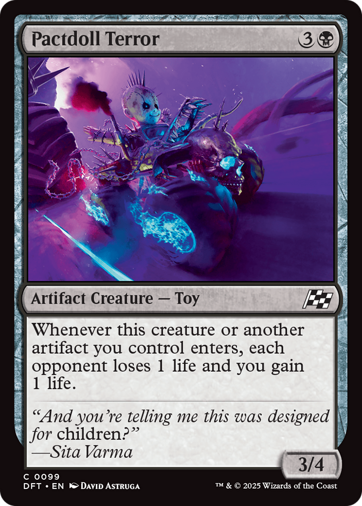 Image of Pactdoll Terror (DFT-099) - Aetherdrift Foil