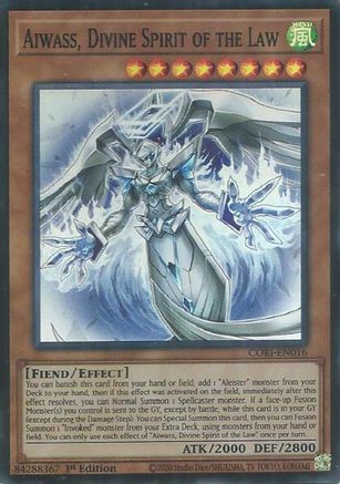 Image of Aiwass, Divine Spirit of the Law (CORI-EN016) - Chaos Origins 1st Edition