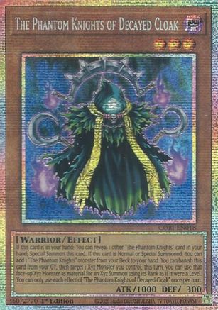 Image of The Phantom Knights of Decayed Cloak (Starlight Rare) (CORI-EN018) - Chaos Origins 1st Edition