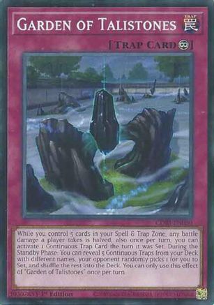Image of Garden of Talistones (CORI-EN080) - Chaos Origins 1st Edition