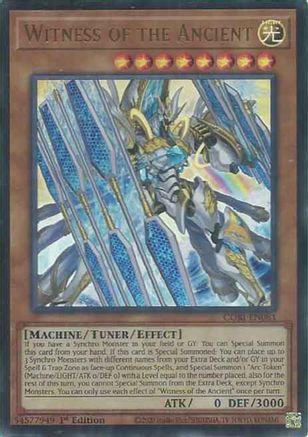 Image of Witness of the Ancient (CORI-EN081) - Chaos Origins 1st Edition