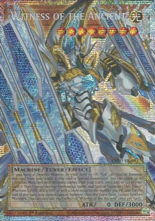 Image of Witness of the Ancient (Starlight Rare) (Extended Art) (CORI-EN081) - Chaos Origins 1st Edition