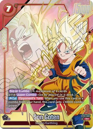 Image of Son Goten - ST01-007 (Alternate Art) (ST01-007) - Story Booster 01 Holofoil