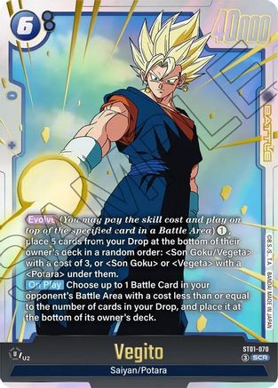 Image of Vegito - ST01-070 (ST01-070) - Story Booster 01 Holofoil