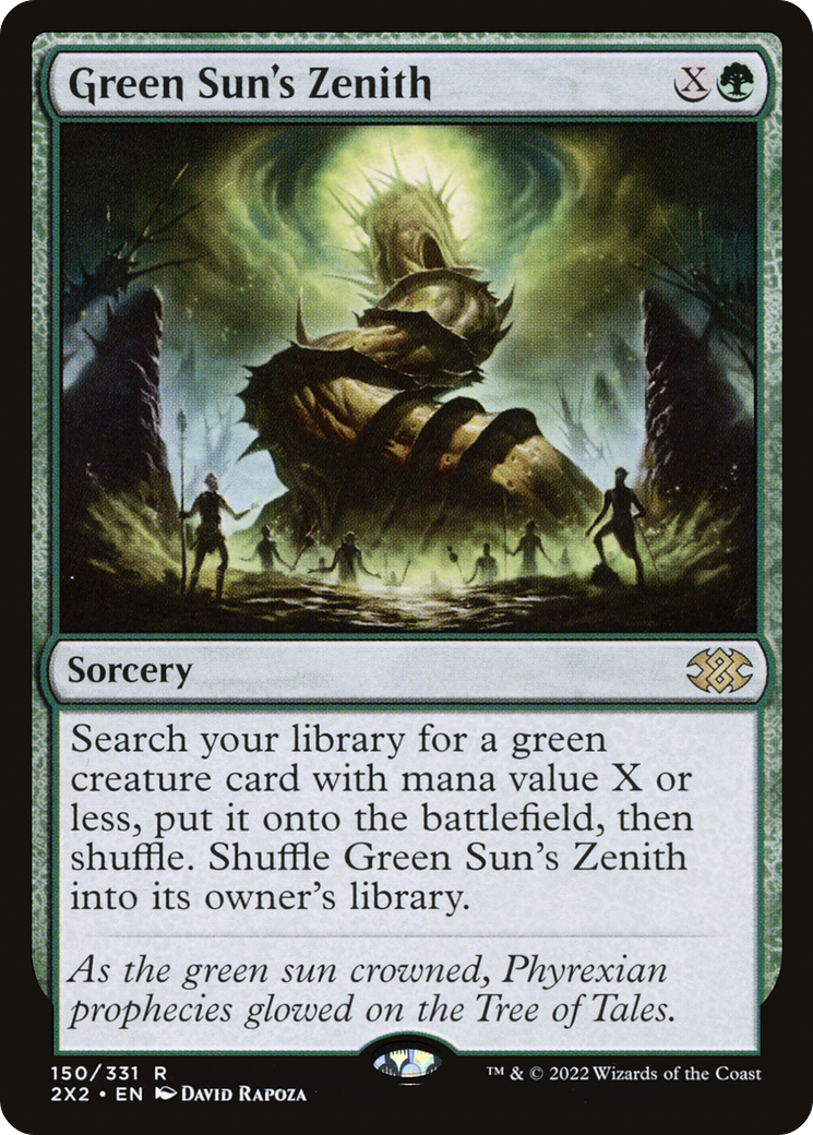 Image of Green Sun's Zenith (2X2-150) - Double Masters 2022