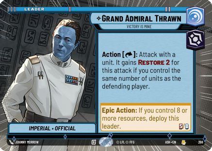 Image of Grand Admiral Thrawn - Victory is Mine (Hyperspace) (268) - Ashes of the Empire