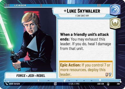 Image of Luke Skywalker - I Can Save Him (Hyperspace) (269) - Ashes of the Empire