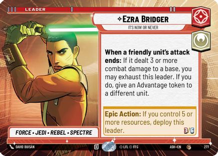 Image of Ezra Bridger - It's Now or Never (Hyperspace) (277) - Ashes of the Empire