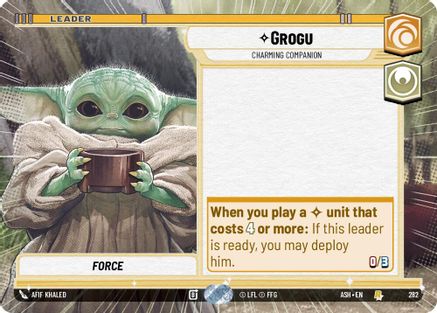 Image of Grogu - Charming Companion (Hyperspace) (282) - Ashes of the Empire