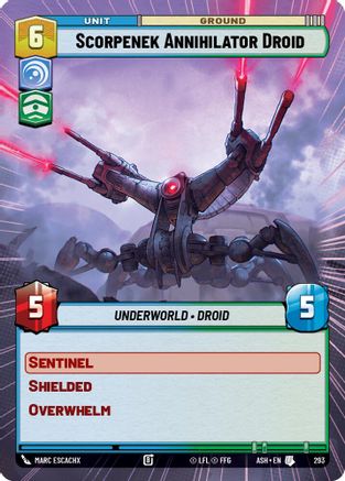 Image of Scorpenek Annihilator Droid (Hyperspace) (293) - Ashes of the Empire