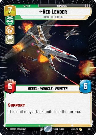 Image of Red Leader - Strike the Reactor (Hyperspace) (301) - Ashes of the Empire