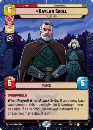 Image of Baylan Skoll - Fallen Jedi (Hyperspace) (303) - Ashes of the Empire