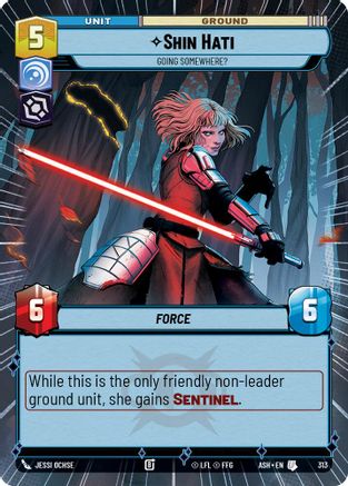 Image of Shin Hati - Going Somewhere? (Hyperspace) (313) - Ashes of the Empire
