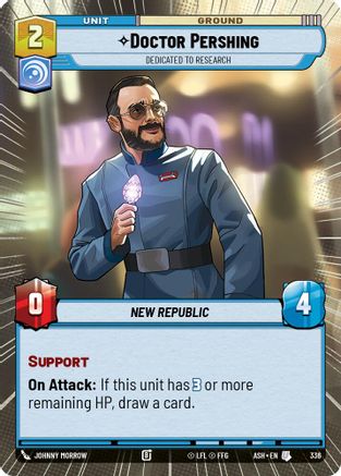 Image of Doctor Pershing - Dedicated to Research (Hyperspace) (336) - Ashes of the Empire