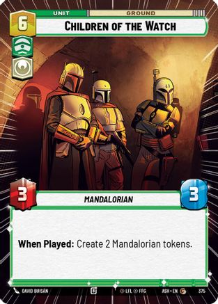 Image of Children of the Watch (Hyperspace) (375) - Ashes of the Empire