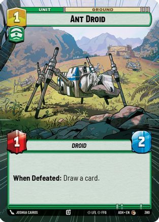 Image of Ant Droid (Hyperspace) (380) - Ashes of the Empire