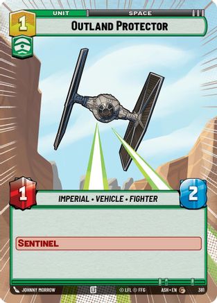 Image of Outland Protector (Hyperspace) (381) - Ashes of the Empire