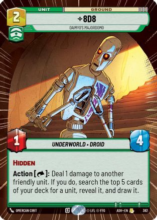 Image of 8D8 - Daimyo's Majordomo (Hyperspace) (382) - Ashes of the Empire