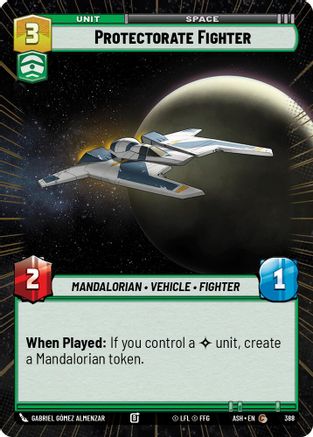 Image of Protectorate Fighter (Hyperspace) (388) - Ashes of the Empire