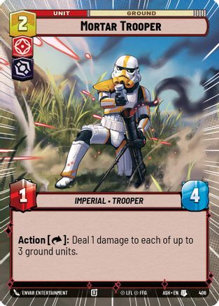 Image of Mortar Trooper (Hyperspace) (406) - Ashes of the Empire