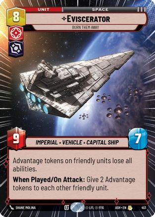 Image of Eviscerator - Burn Them Away (Hyperspace) (413) - Ashes of the Empire