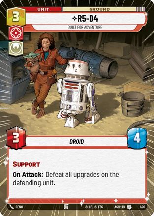 Image of R5-D4 - Built for Adventure (Hyperspace) (420) - Ashes of the Empire