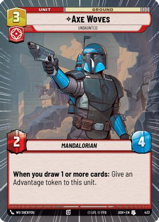 Image of Axe Woves - Undaunted (Hyperspace) (433) - Ashes of the Empire