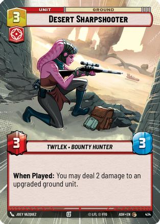 Image of Desert Sharpshooter (Hyperspace) (434) - Ashes of the Empire