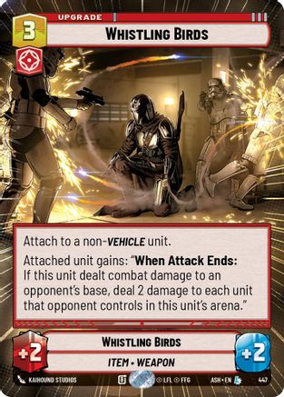 Image of Whistling Birds (Hyperspace) (447) - Ashes of the Empire