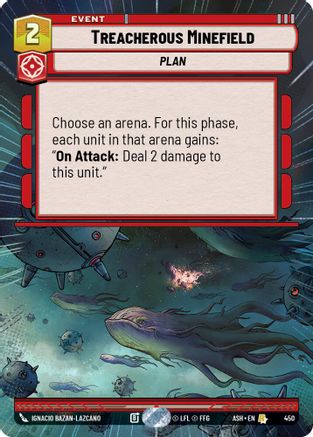 Image of Treacherous Minefield (Hyperspace) (450) - Ashes of the Empire