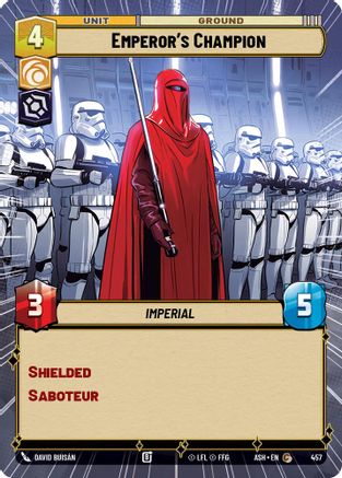 Image of Emperor's Champion (Hyperspace) (457) - Ashes of the Empire