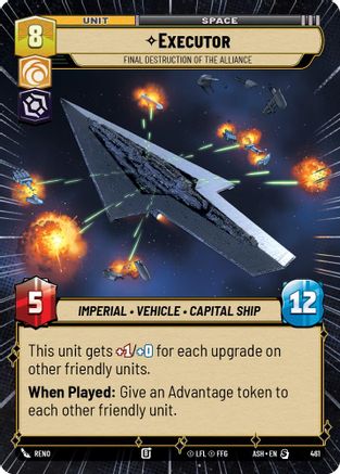 Image of Executor - Final Destruction of the Alliance (Hyperspace) (461) - Ashes of the Empire