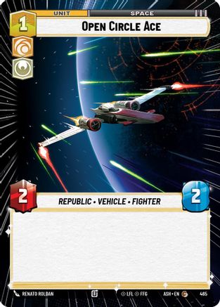 Image of Open Circle Ace (Hyperspace) (465) - Ashes of the Empire