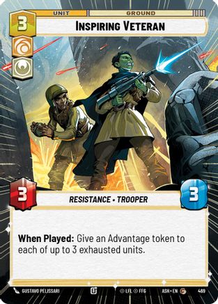 Image of Inspiring Veteran (Hyperspace) (469) - Ashes of the Empire