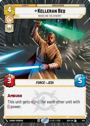 Image of Kelleran Beq - Where are the Others? (Hyperspace) (470) - Ashes of the Empire
