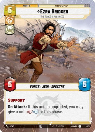 Image of Ezra Bridger - The Force is All I Need (Hyperspace) (473) - Ashes of the Empire