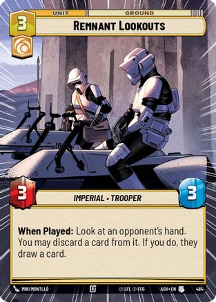 Image of Remnant Lookouts (Hyperspace) (484) - Ashes of the Empire